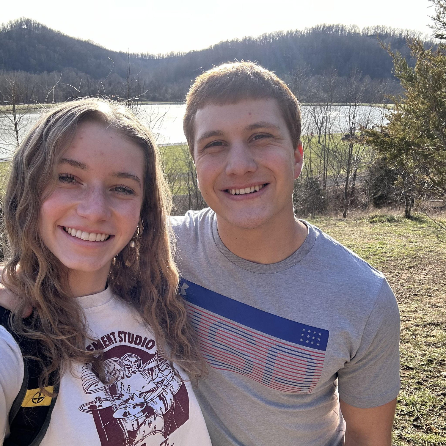 Disc golfing!