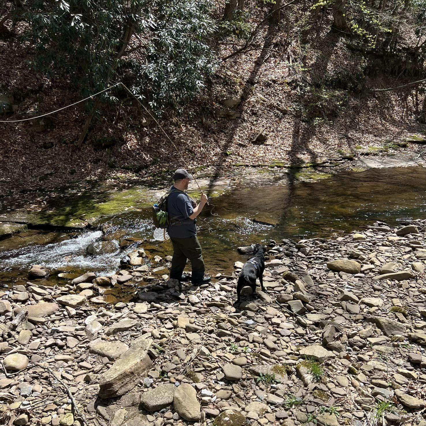 Everyone keeps saying Rodney will never be able to fish again. As if Diesel and I don't love to go with him!