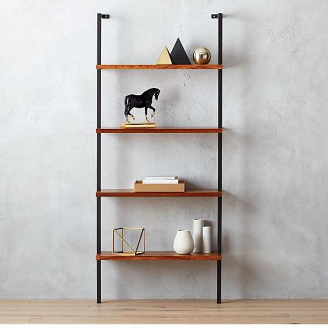 Helix 70" Acacia Bookcase