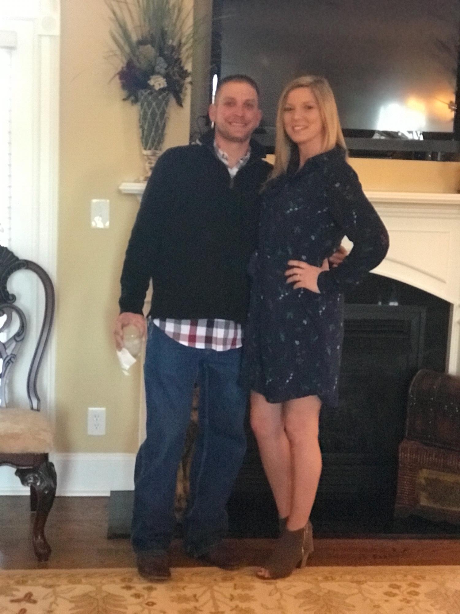 Ready for our engagement party!