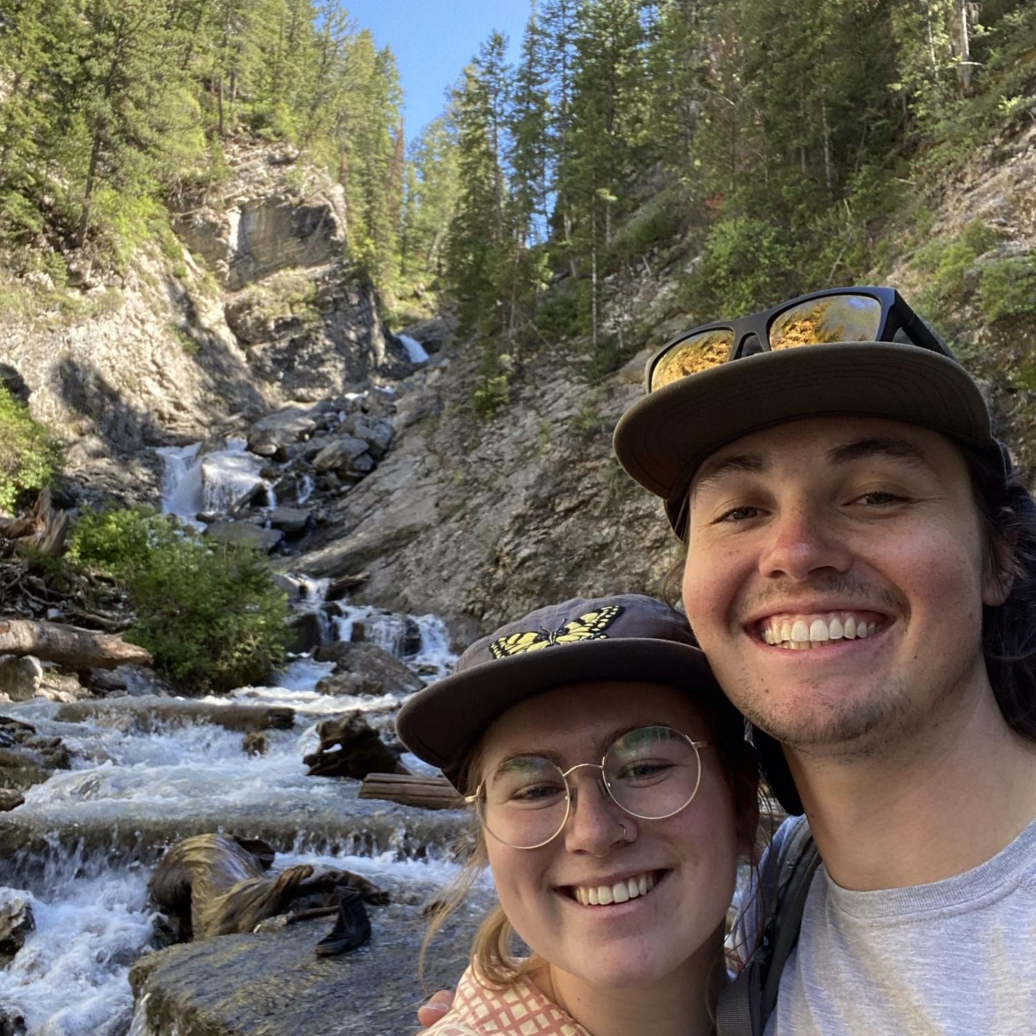 Mayla visiting Will in Utah their first summer together!