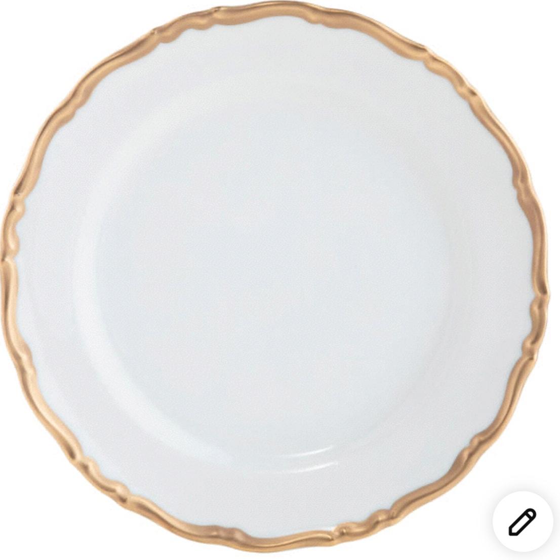 Ultra-White Birmingham Gold - Dinner Plate