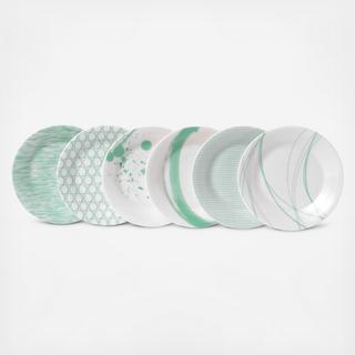 Pacific Tapas Plate, Set of 6