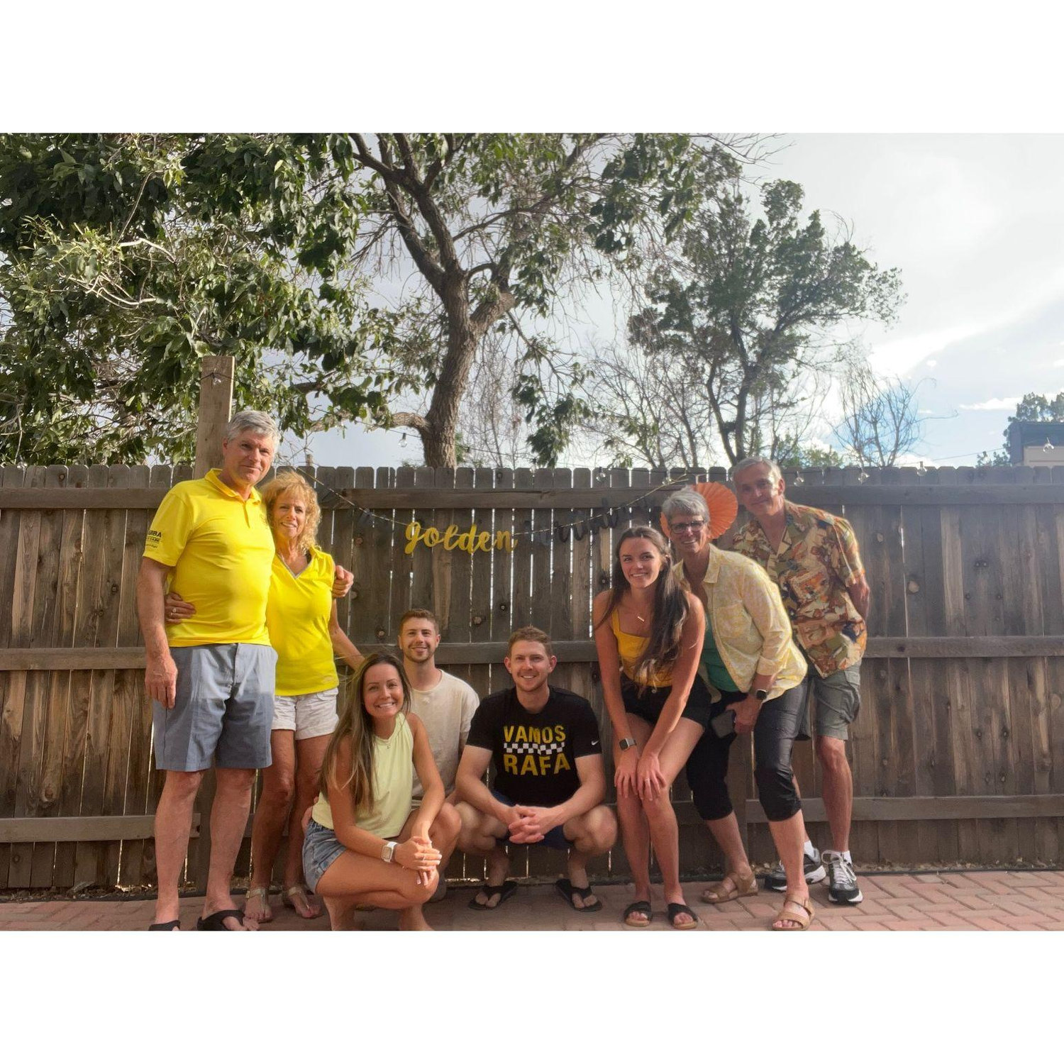 McKay's Golden Birthday with our families (August 2022)