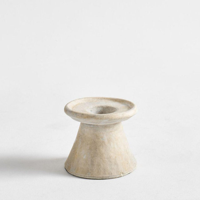Artisan Studio Taper Candle Holder, Small - Natural