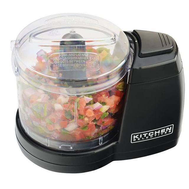Kitchen Selectives MC-6BL Kitchen Selectives Mini Chopper, Black