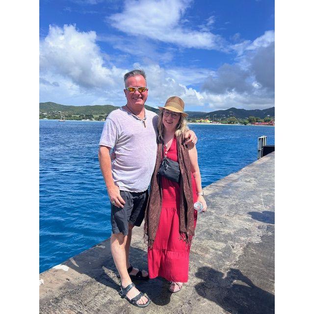St. Lucia-Our first trip to St. Thomas together and our first cruise