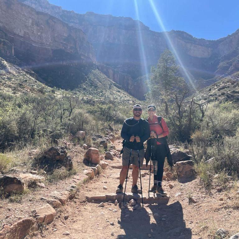 Hiking to the bottom of the Grand Canyon!