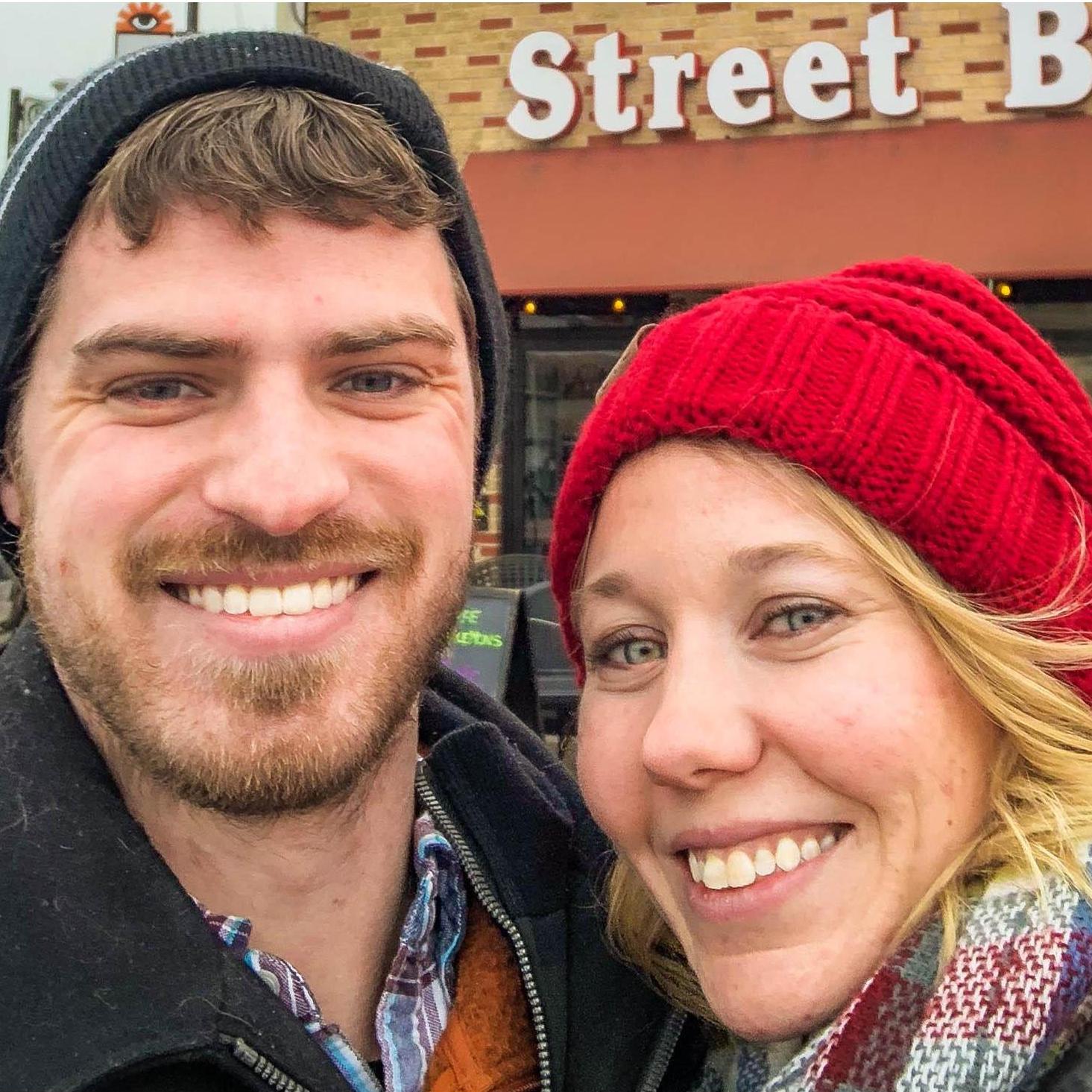 Our first road-trip as a couple to Chicago to see the Blue Man Group (February 2018)