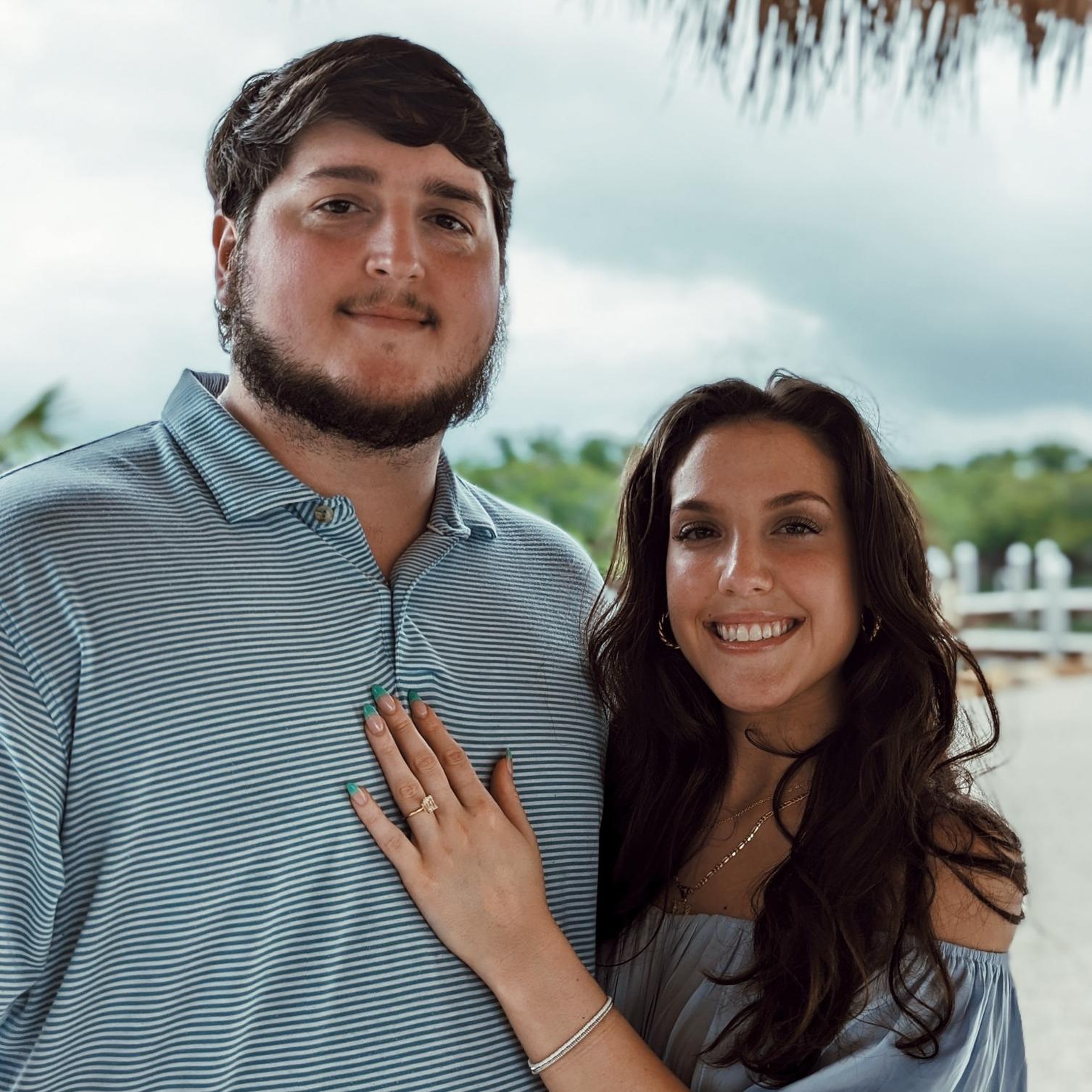 The day we got engaged!