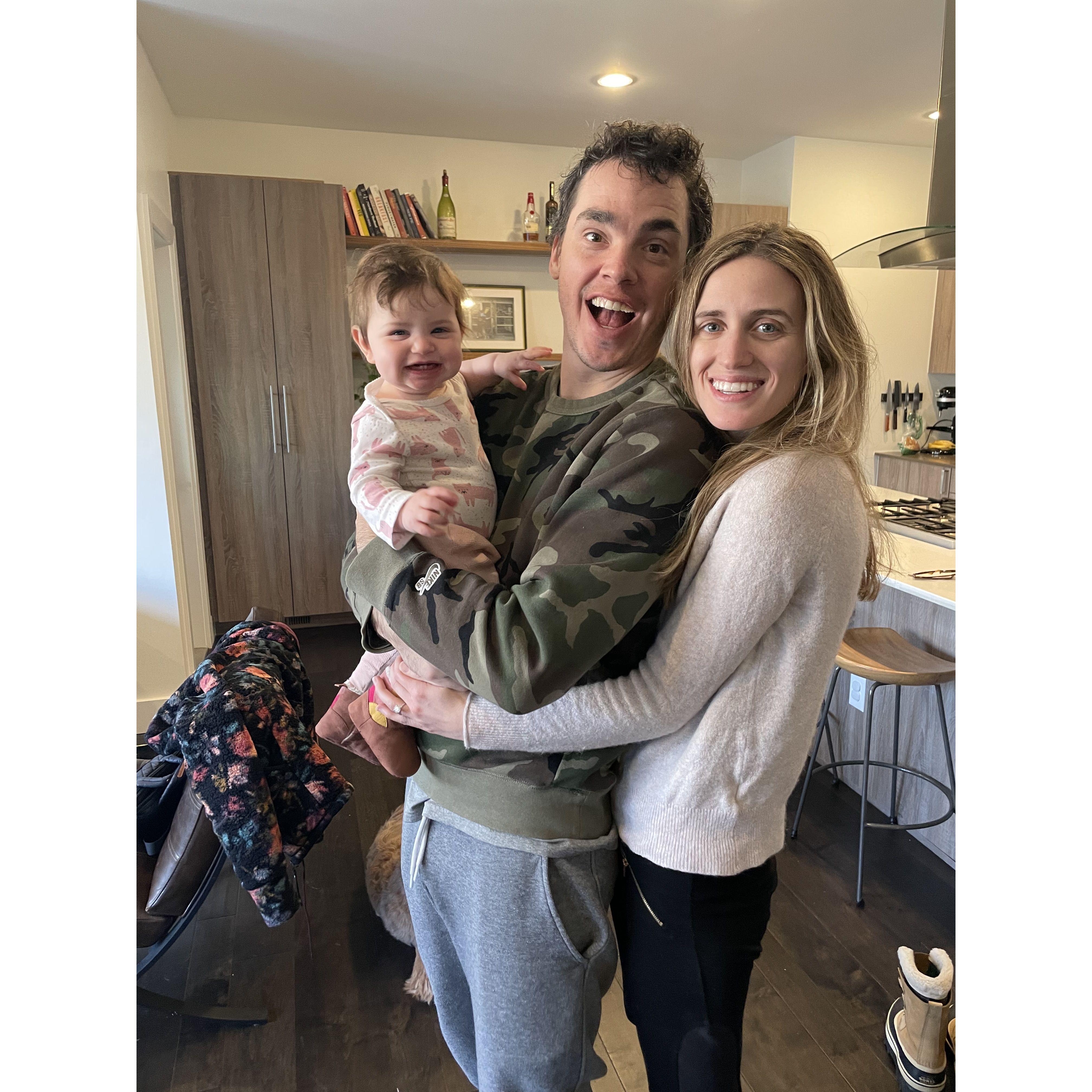 With niece Sophia - Denver, Colorado