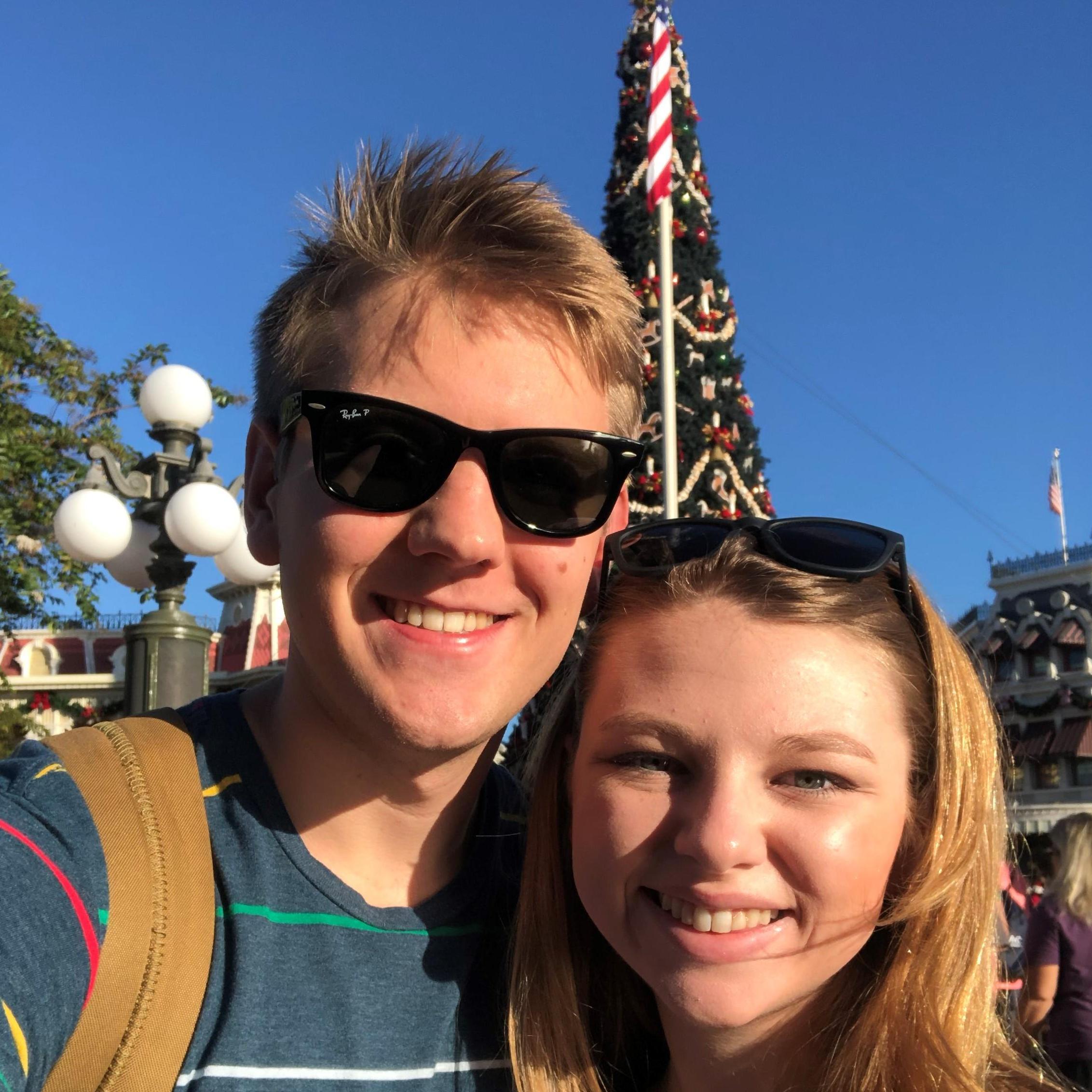 Christmastime at Disney World