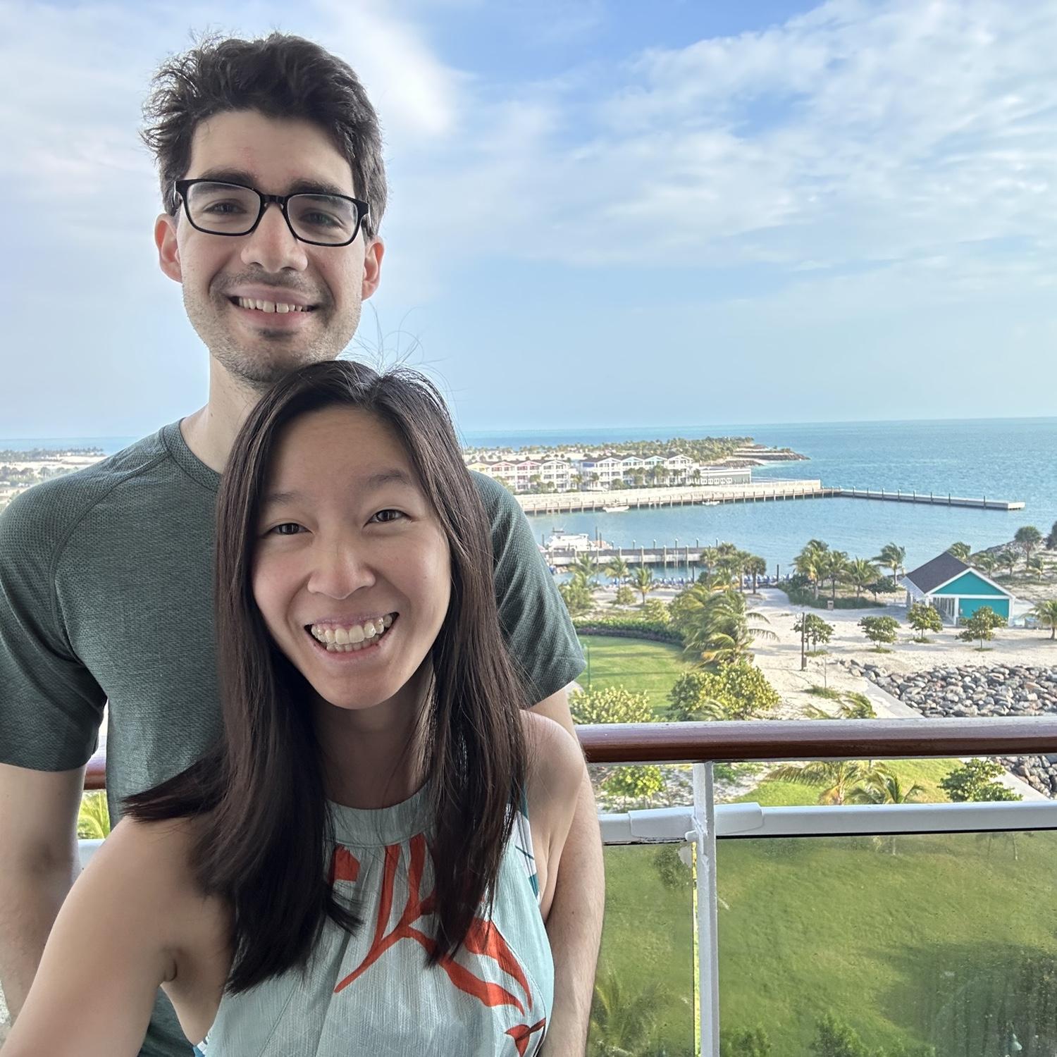 Josh’s first cruise to celebrate his 30th birthday!