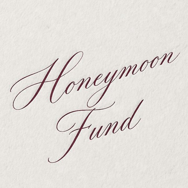 Our Honeymoon Fund!
