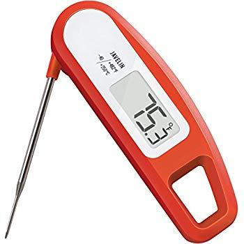 Lavatools Javelin PRO Duo Ambidextrous Backlit Professional Digital Instant Read Meat Thermometer for Kitchen, Food Cooking, Grill, BBQ, Smoker, Candy, Home Brewing, Coffee, and Oil Deep Frying