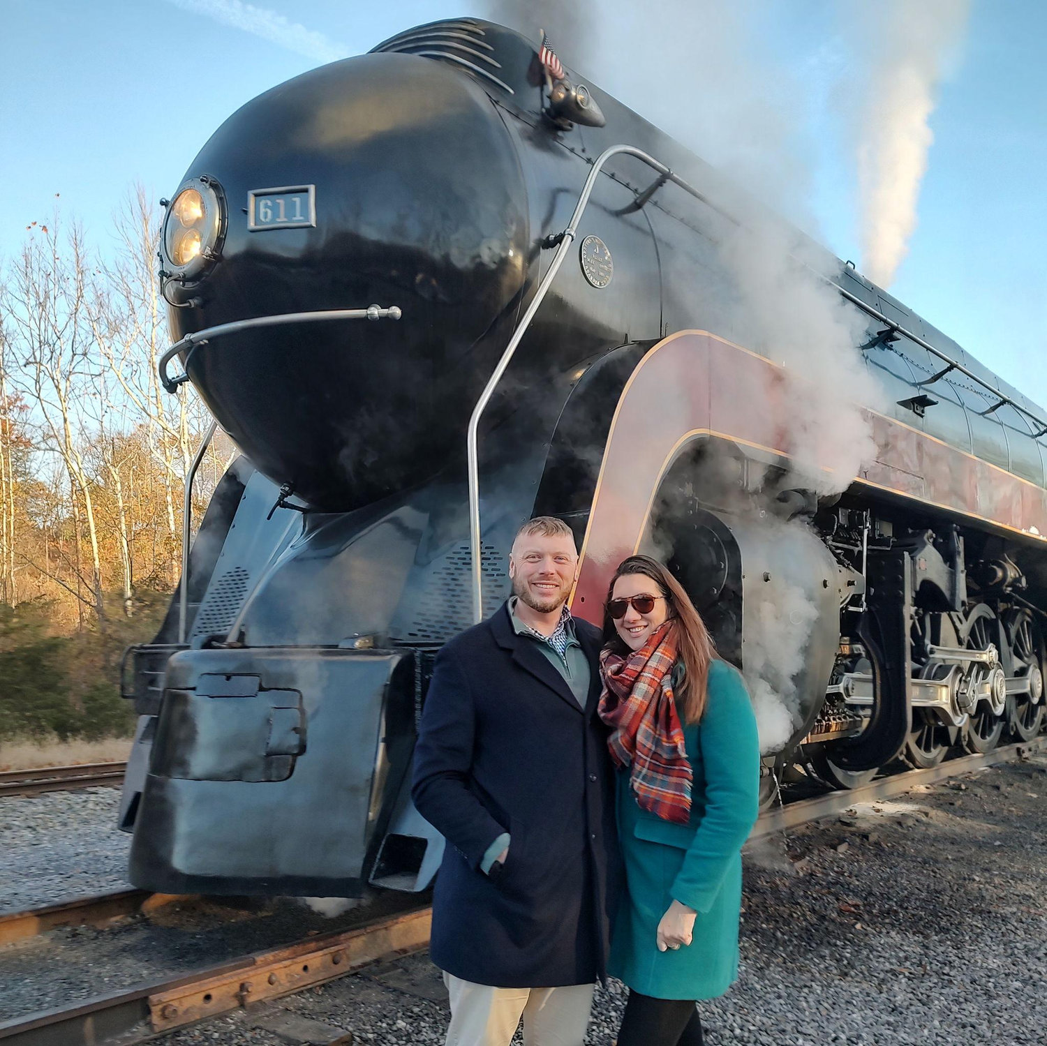 Our 611 ride before the proposal- October 25, 2025