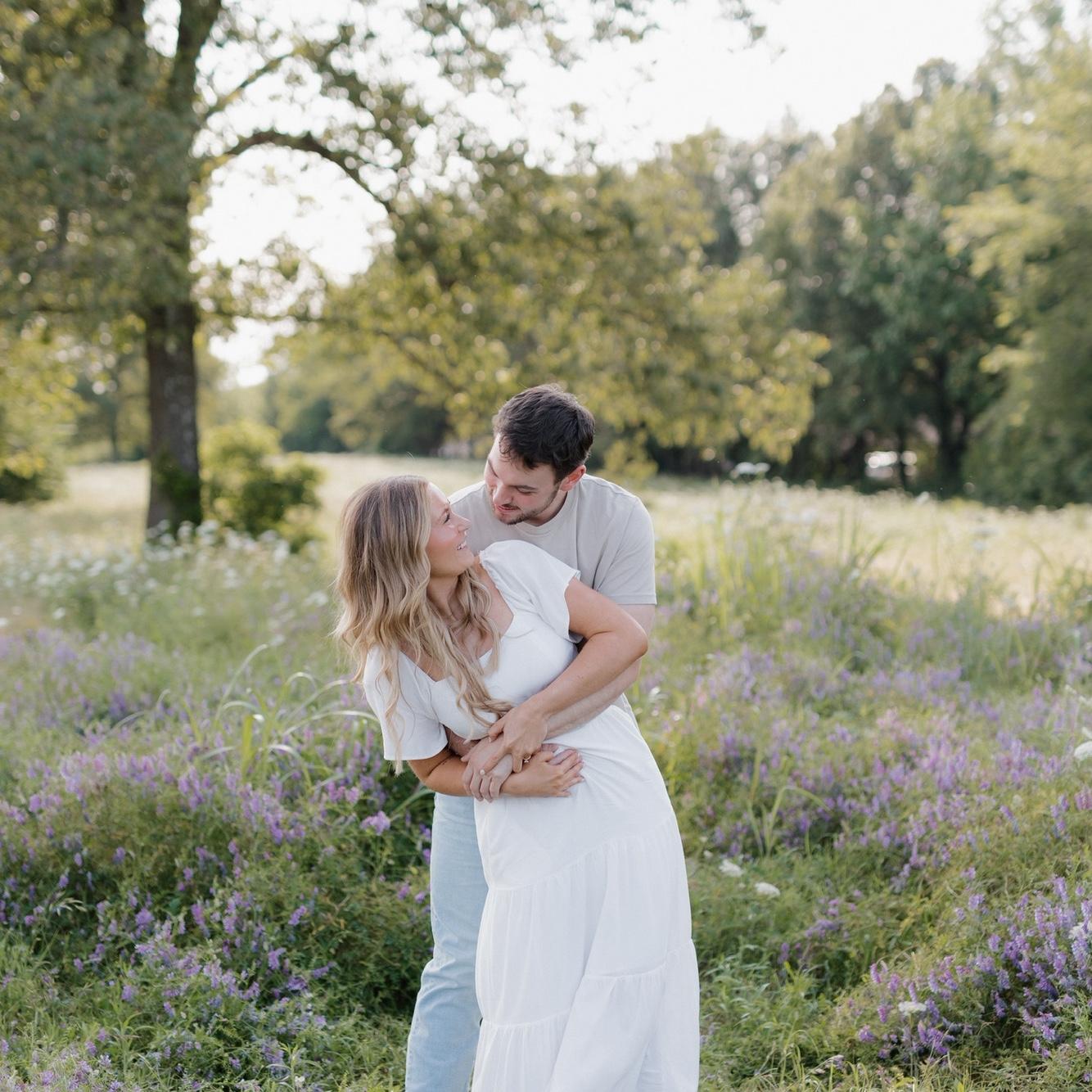 one of my fav engagement photos!!! loving each other is so much fun 🤍🤍