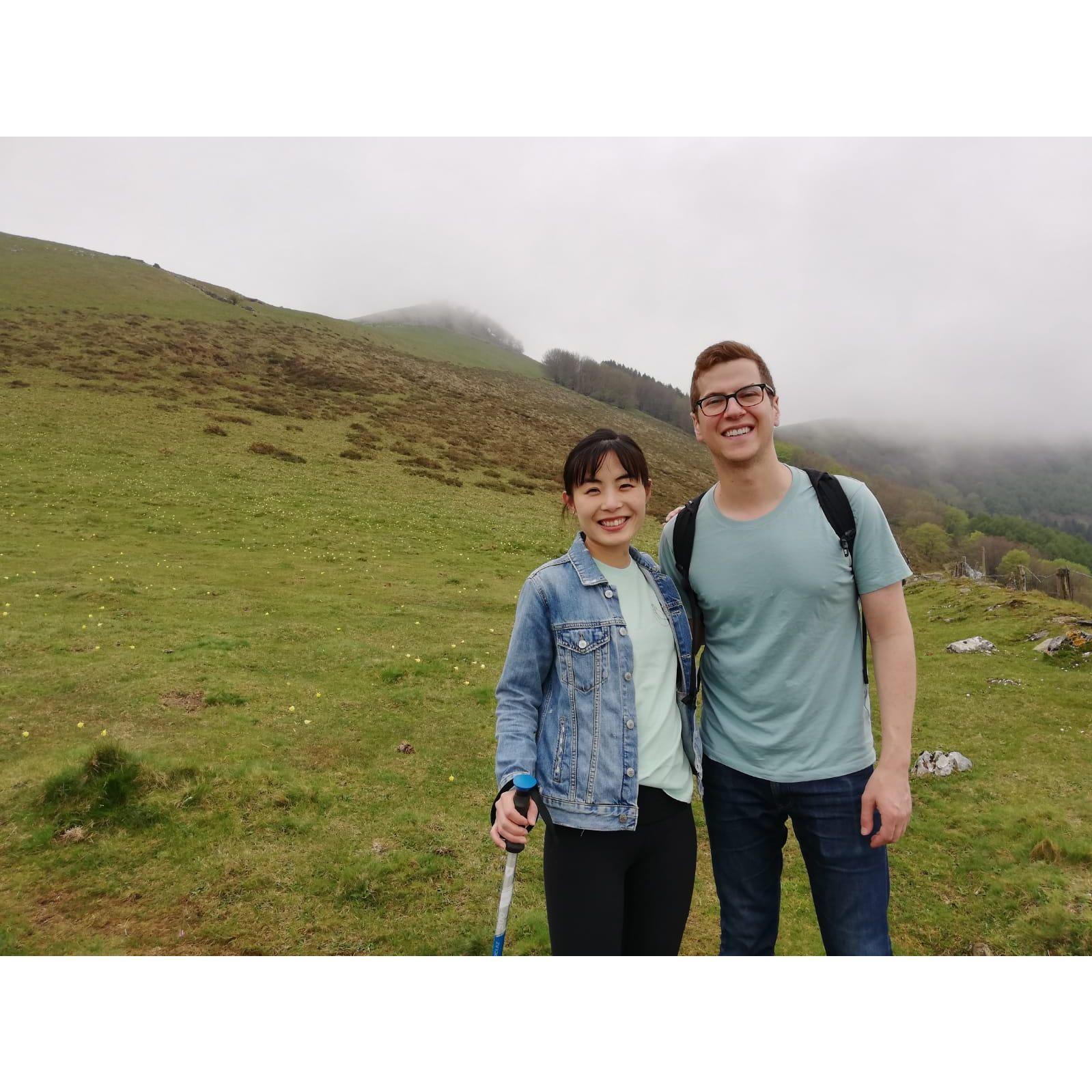 Hiking in Basque country