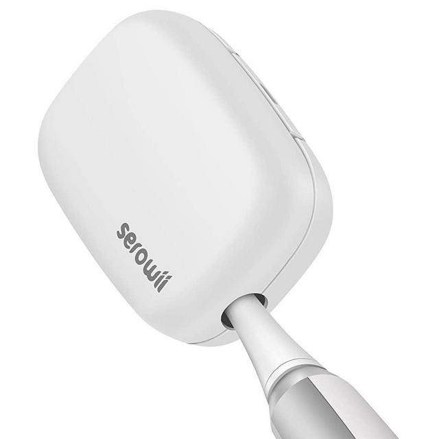 Rechargeable Toothbrush Case Small Portable Travel Toothbrush holder for Both Electric and Non-electric Toothbrushes White