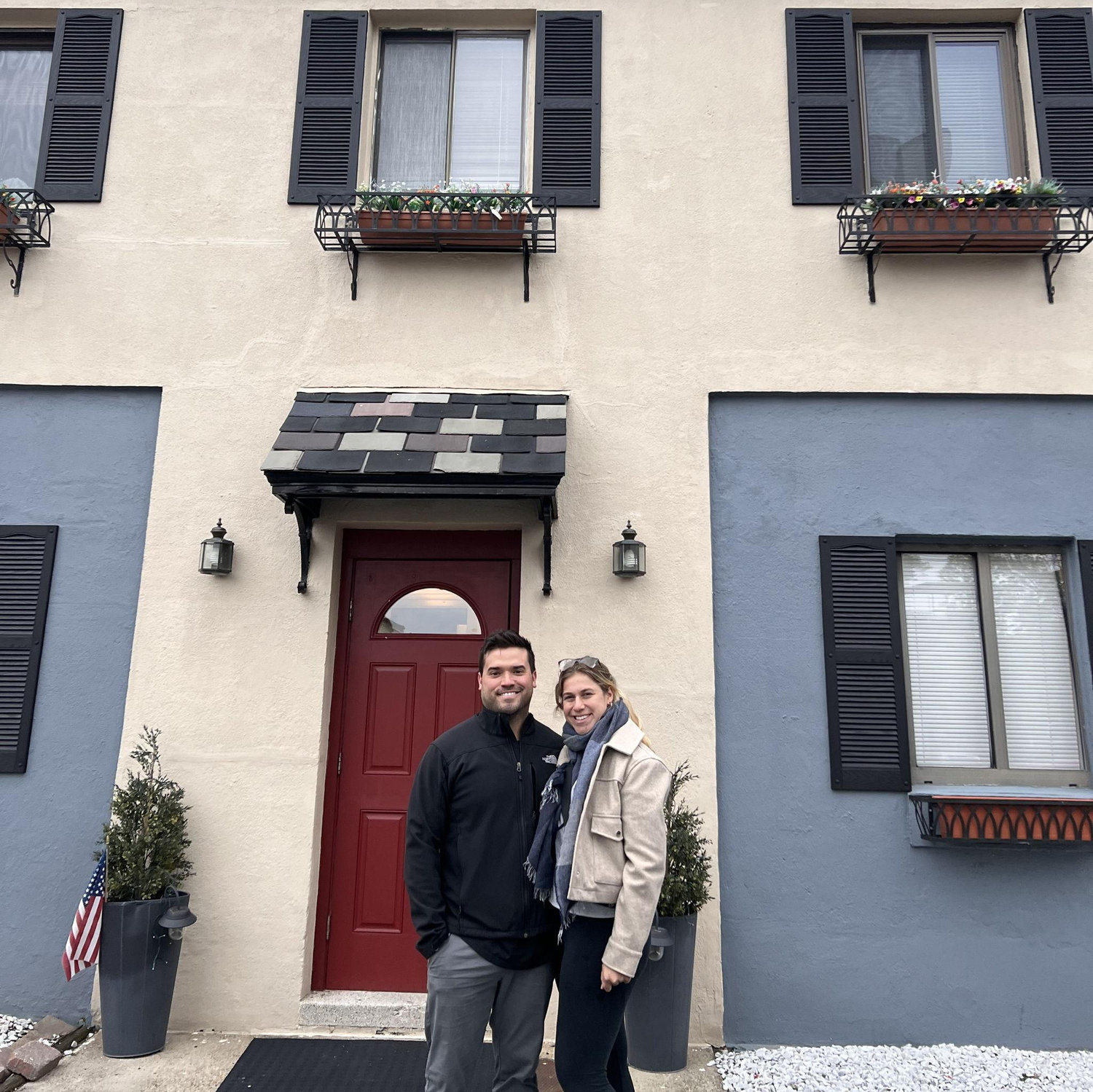 Our first apartment together in South Boston (Southie) - May 2023