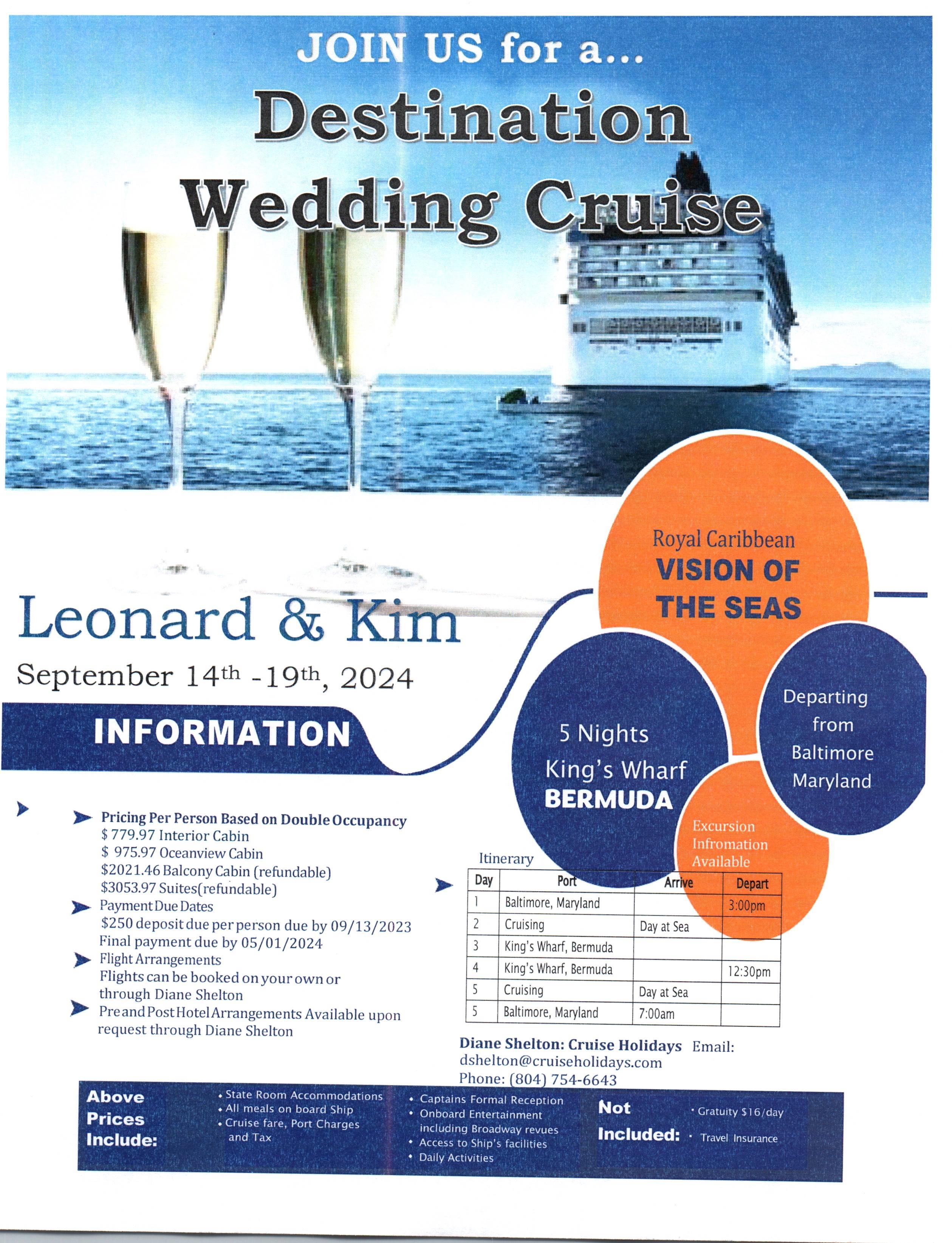 The Wedding Website of Leonard Teagle, Jr. and Kim Brandveen