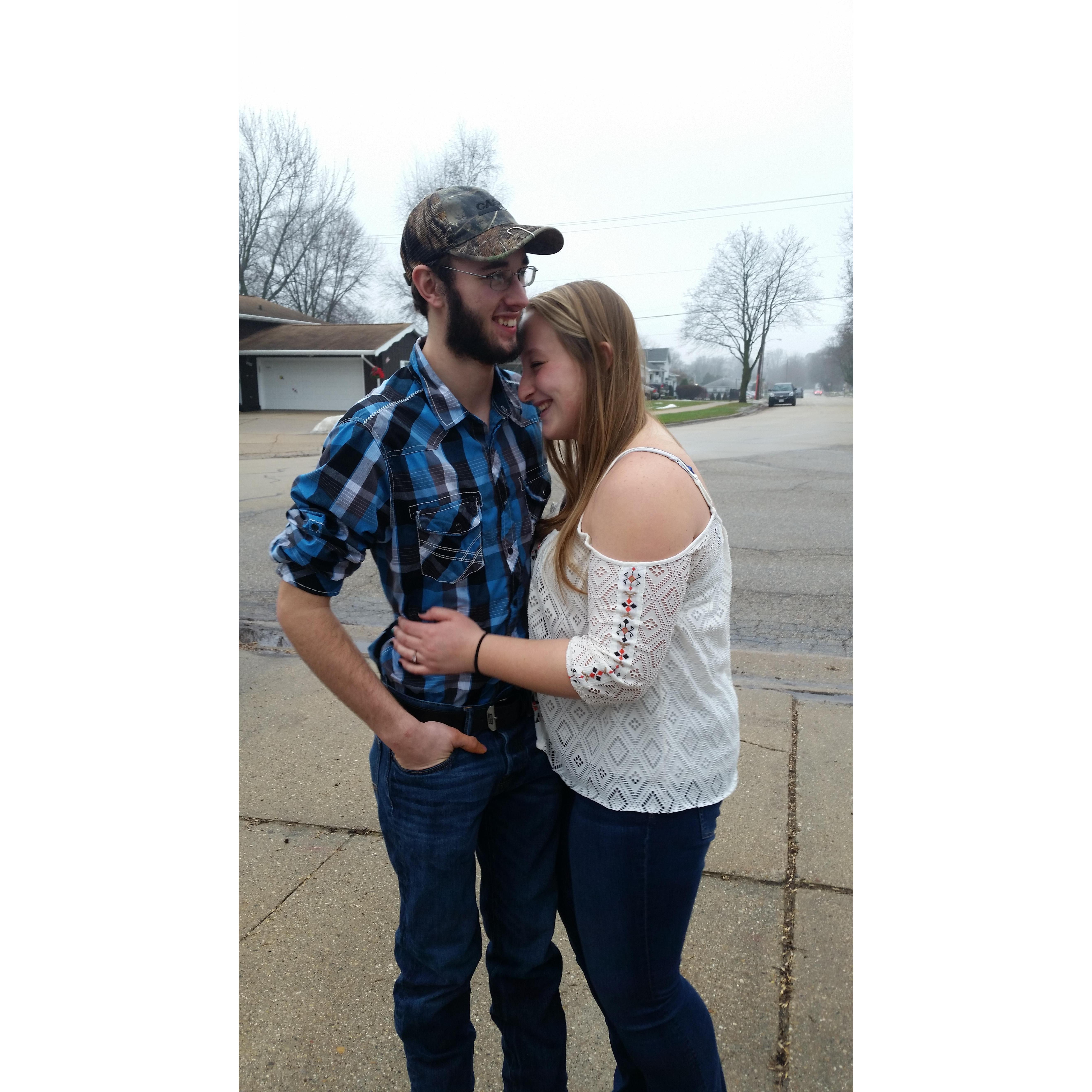 Apparently these are the only type of photos we take... But they tend to be kind of cute!