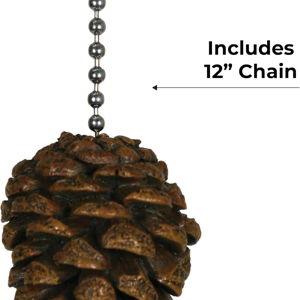 12" Ceiling Fan Pull Chain for Light Fixture