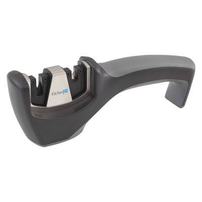 Kitchen IQ Straight Edge Pull-Thru Knife Sharpener