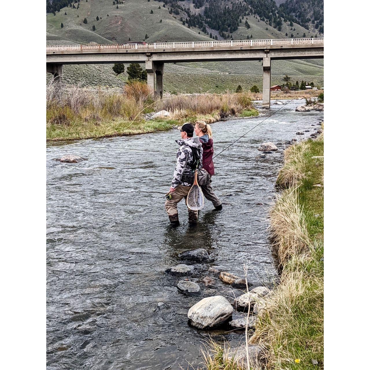 Fishing on the Upper Maddy