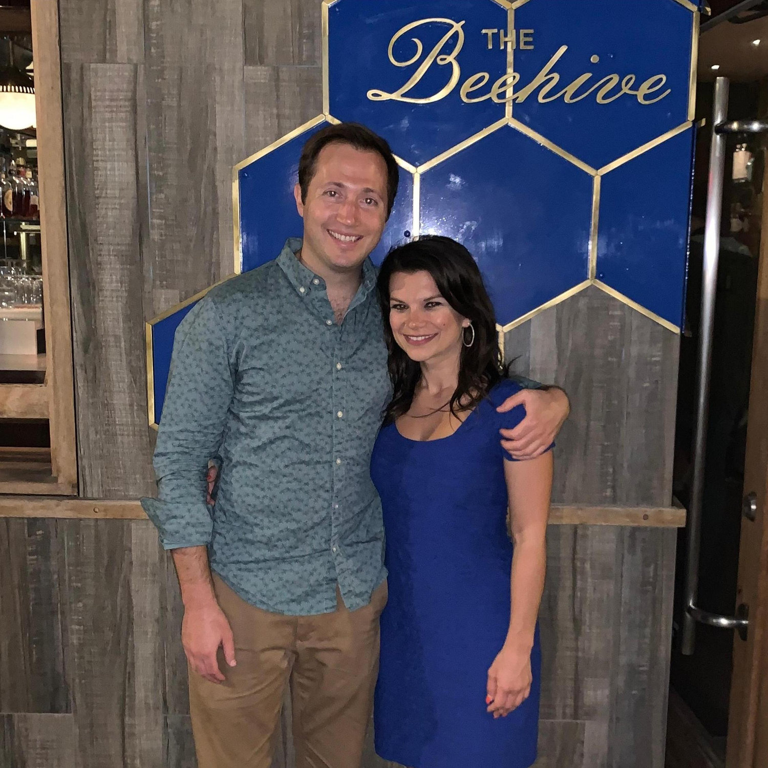 One year after we met at the Beehive!