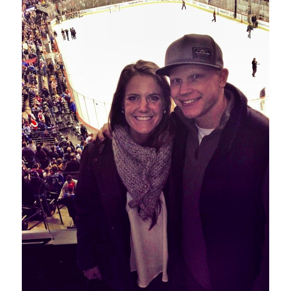 NYE 2013! Sus was on crutches that night...haha went to the avs game and still had a blast with Olivia and Matthew Ponder!