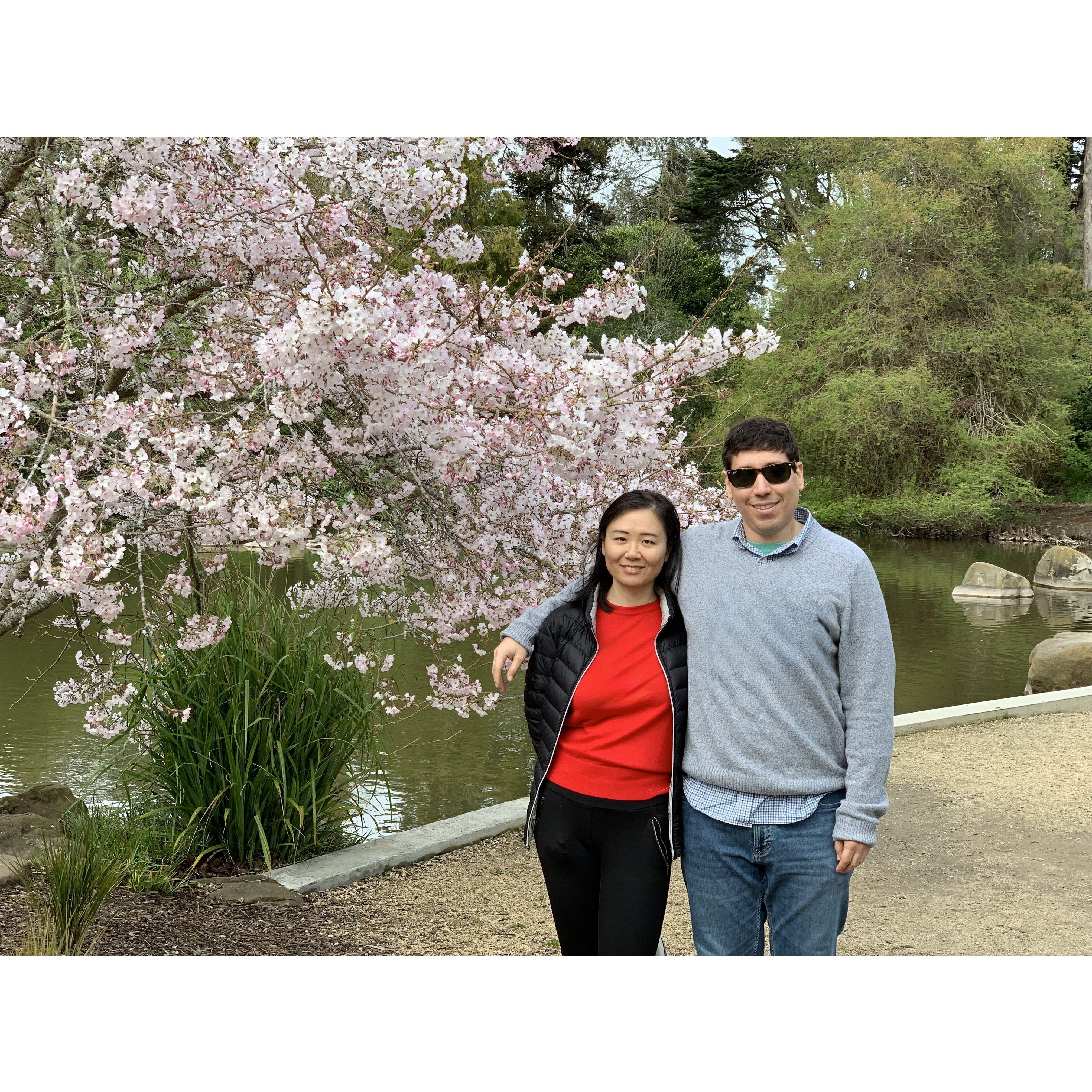 Strolling through Golden Gate Park