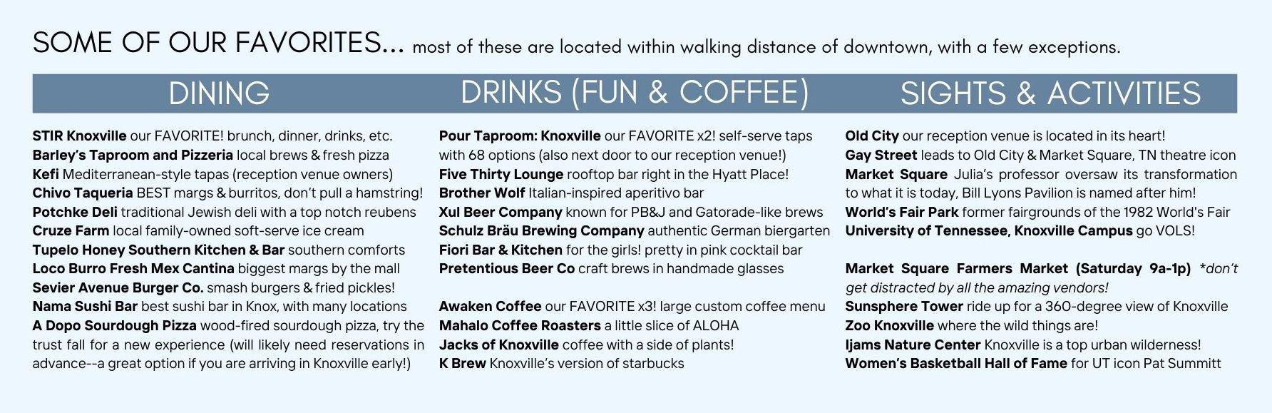 The Wedding Website of Julia Swart and Sam White