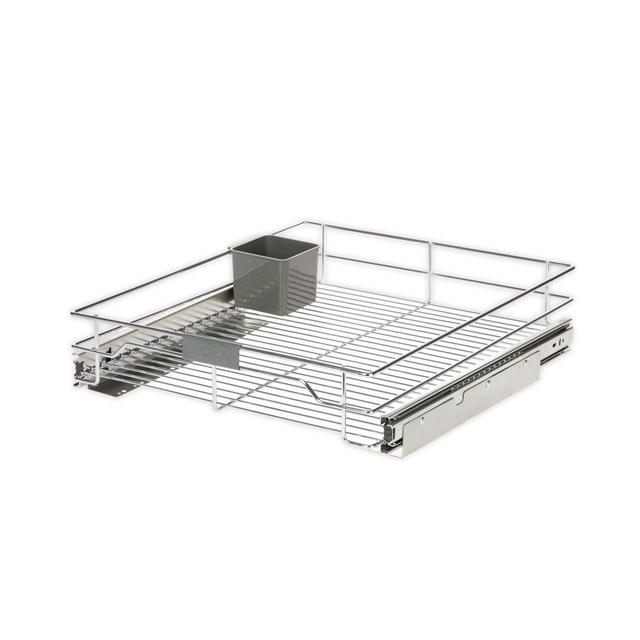 ORG™ Org Steel Sliding 20-Inch x 17-Inch Under Cabinet Organizer in Chrome