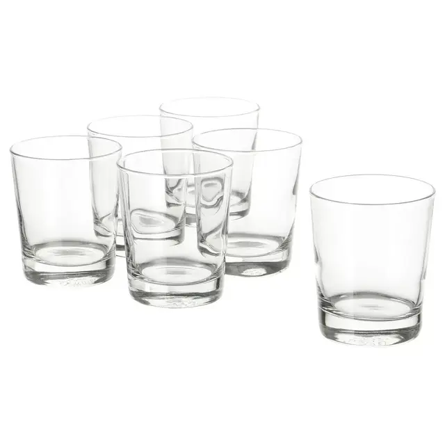 GODISGlass, clear glass8 oz