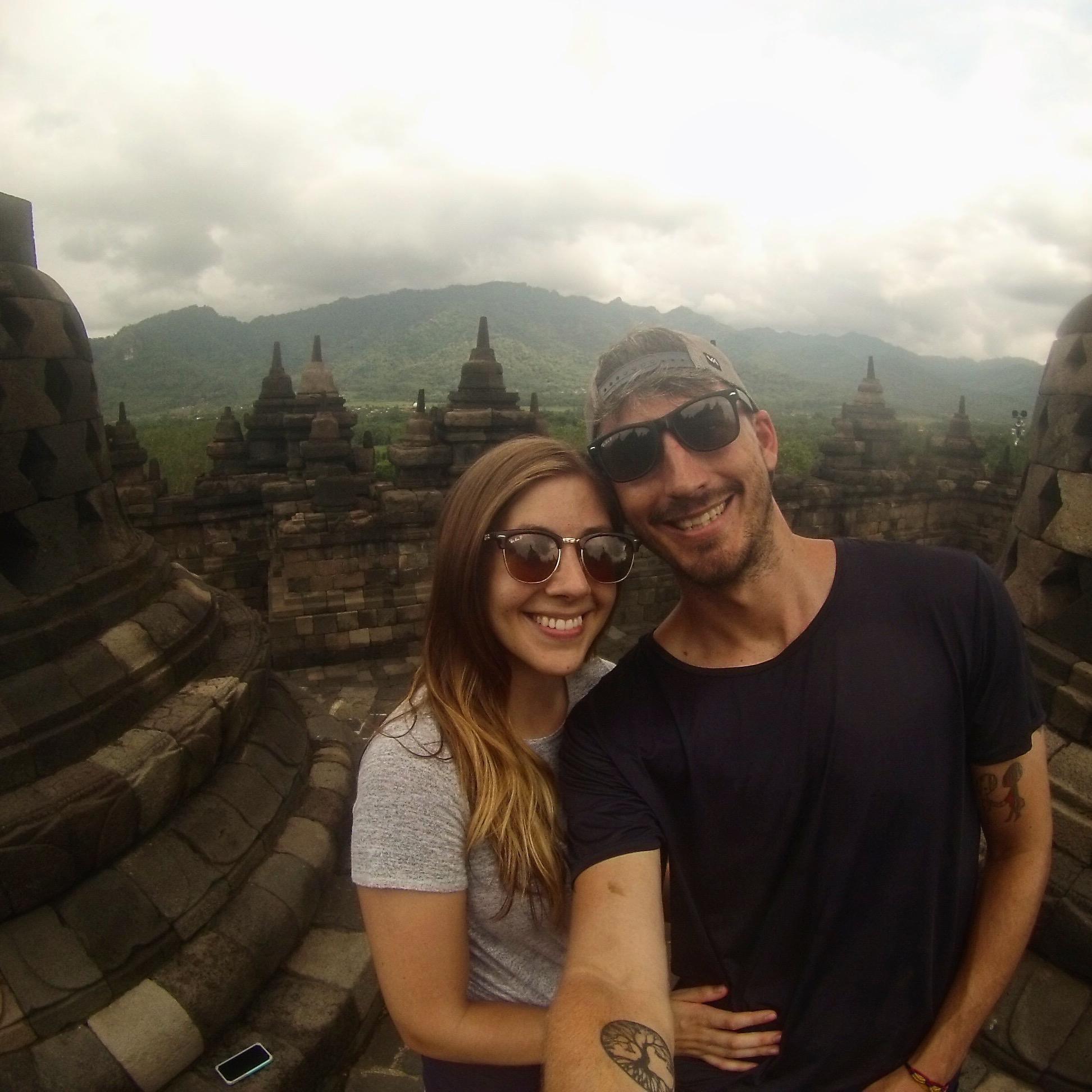 Borobudur Temple in Indonesia May 2017