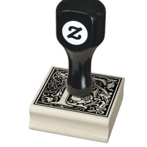 F Rubber Stamp