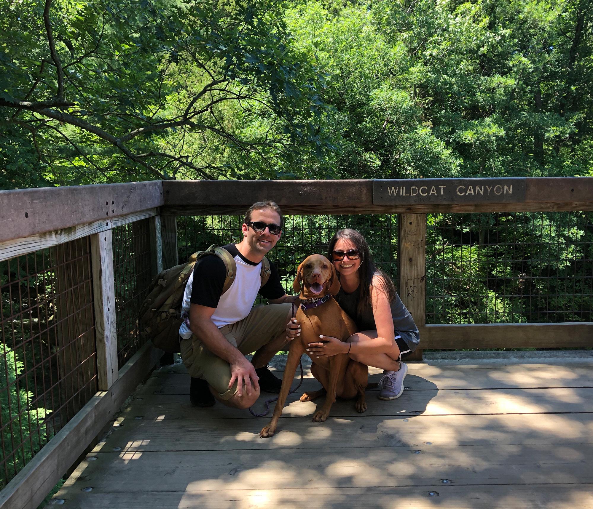 Hiking around Starved Rock