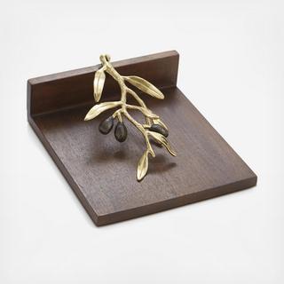 Olive Branch Dinner Napkin Holder