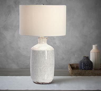 Jamie Young Bethany Ceramic Column Table Lamp