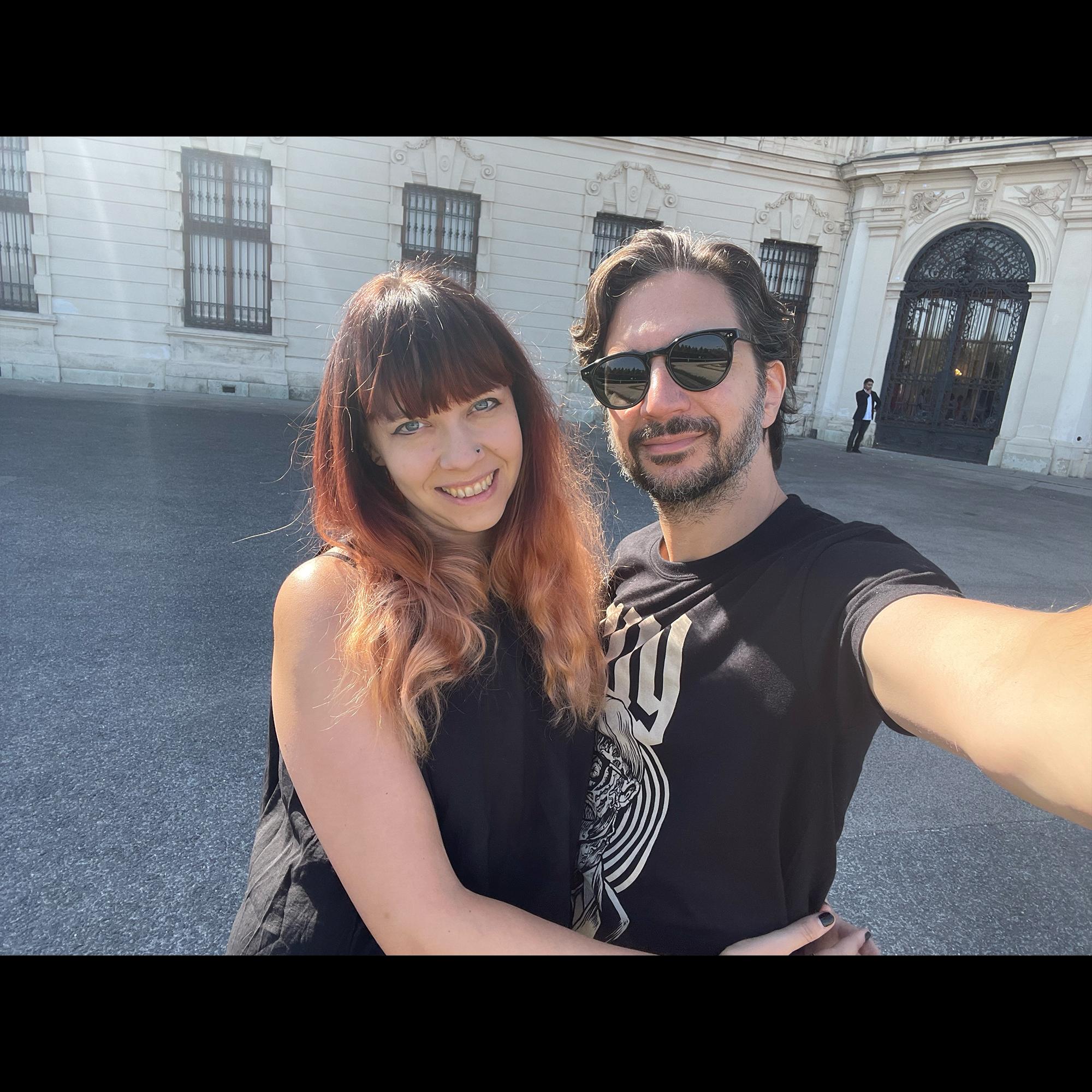 In Vienna for Linda & Milo's wedding