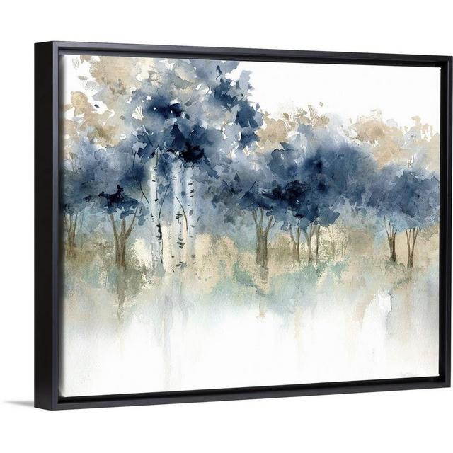 Waters Edge I Black Float Frame Canvas Art, Artwork