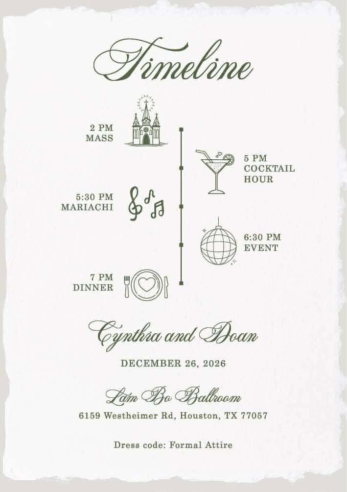 The Wedding Website of Cynthia Teran and Doan Vu
