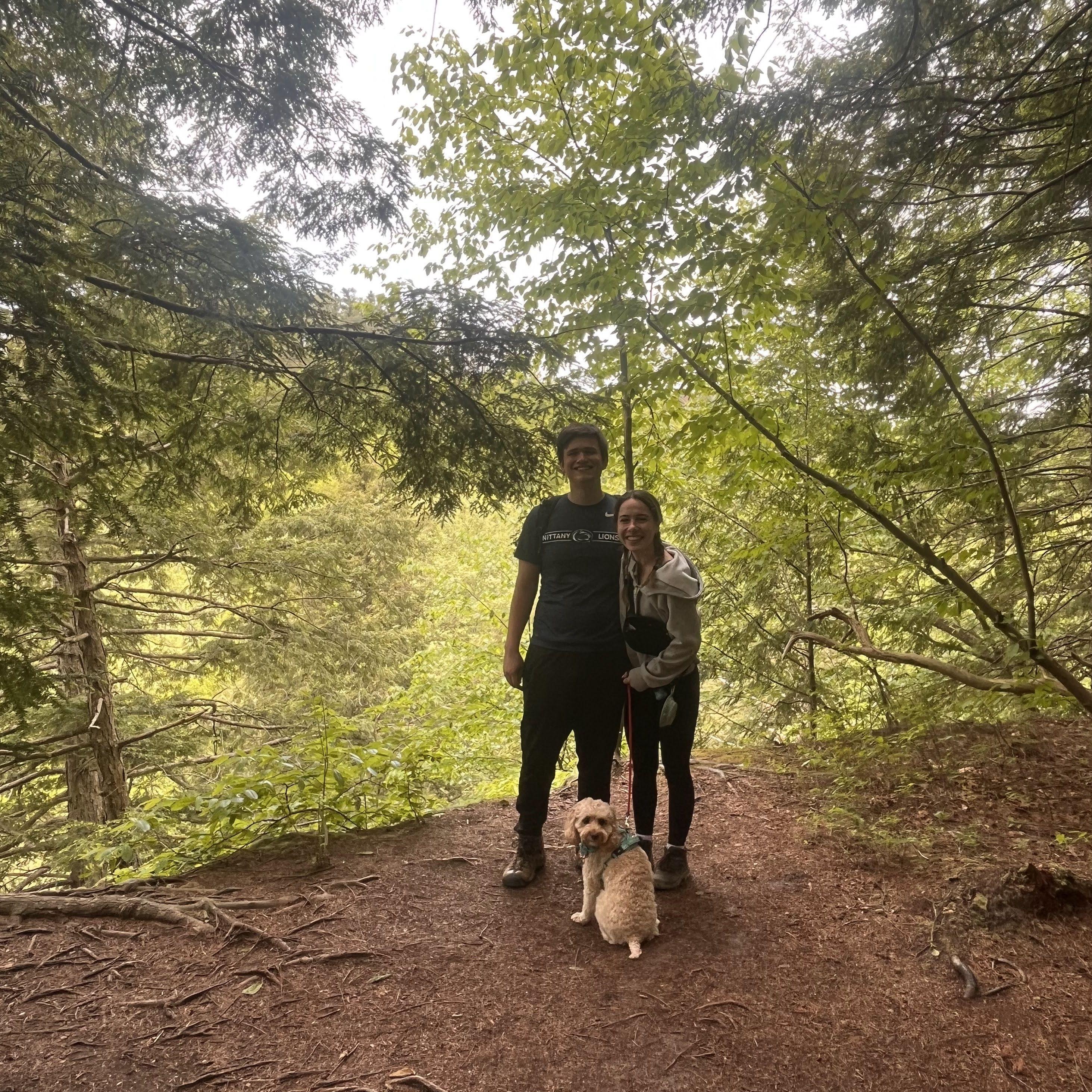 Hiking in Hocking Hills!