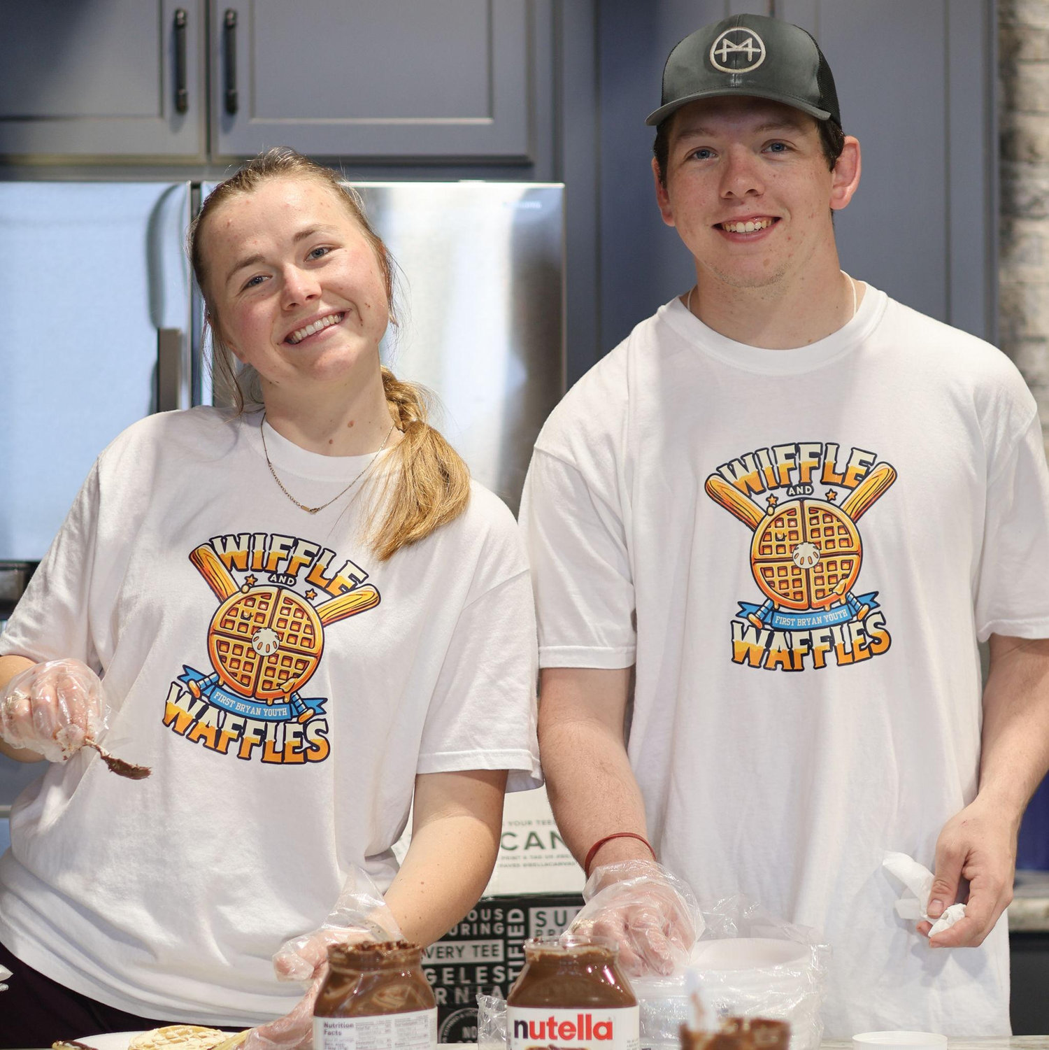 April 2, 2025
Serving waffles at FBC youth