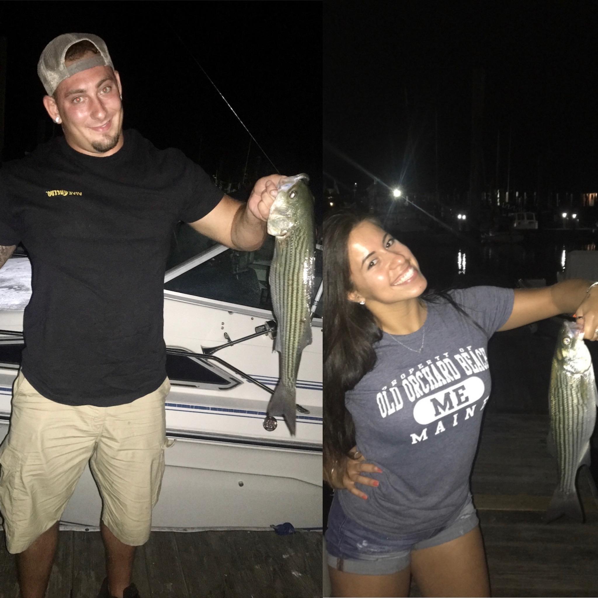 July 19, 2017 - Our First "Kind of" Date! He taught me how to catch my first fish!