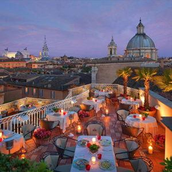 Romantic Dinner in Italy