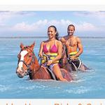Chukka horse ride & swim