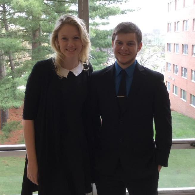 All done up for an awards ceremony!