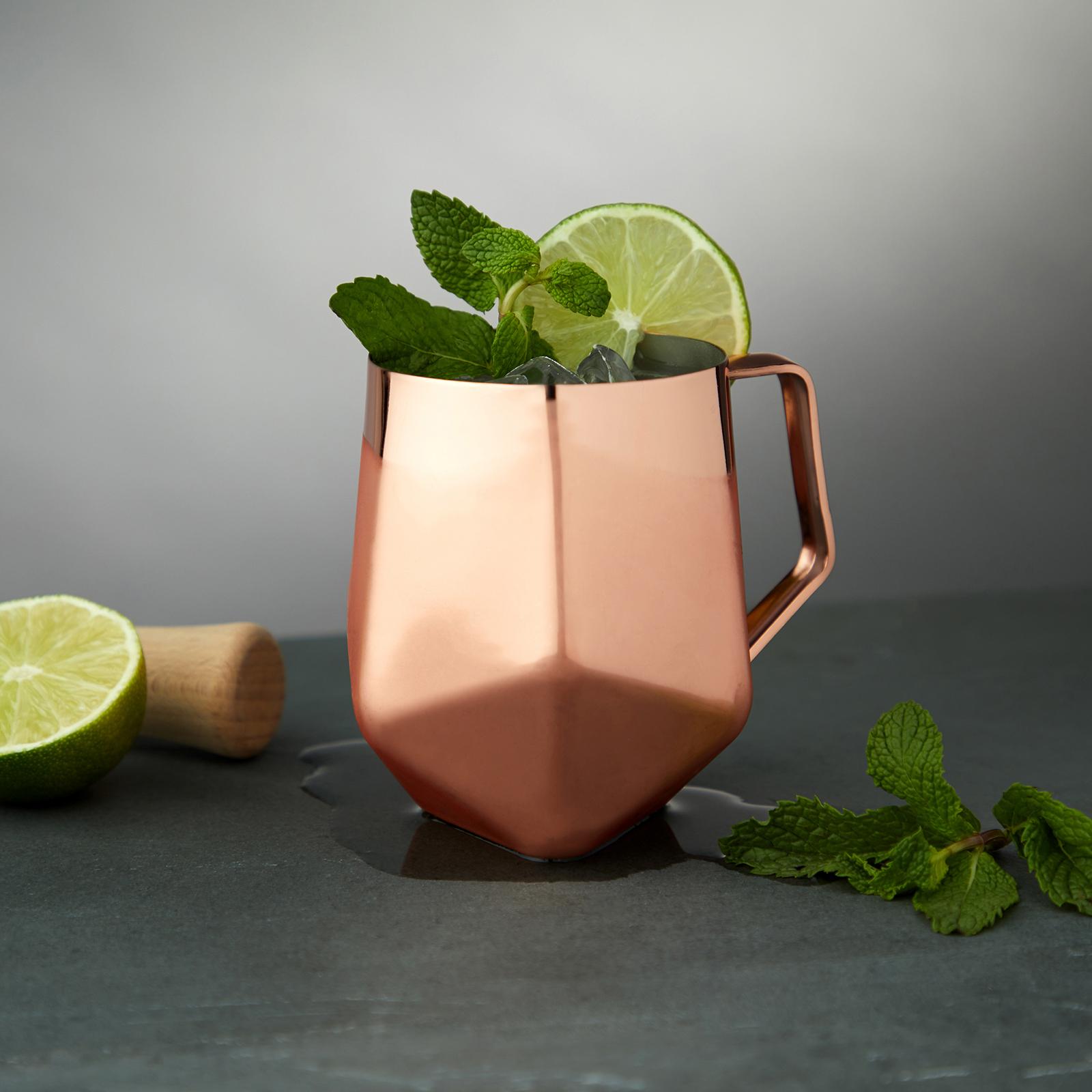 Viski, Summit Faceted Moscow Mule Mug | Zola